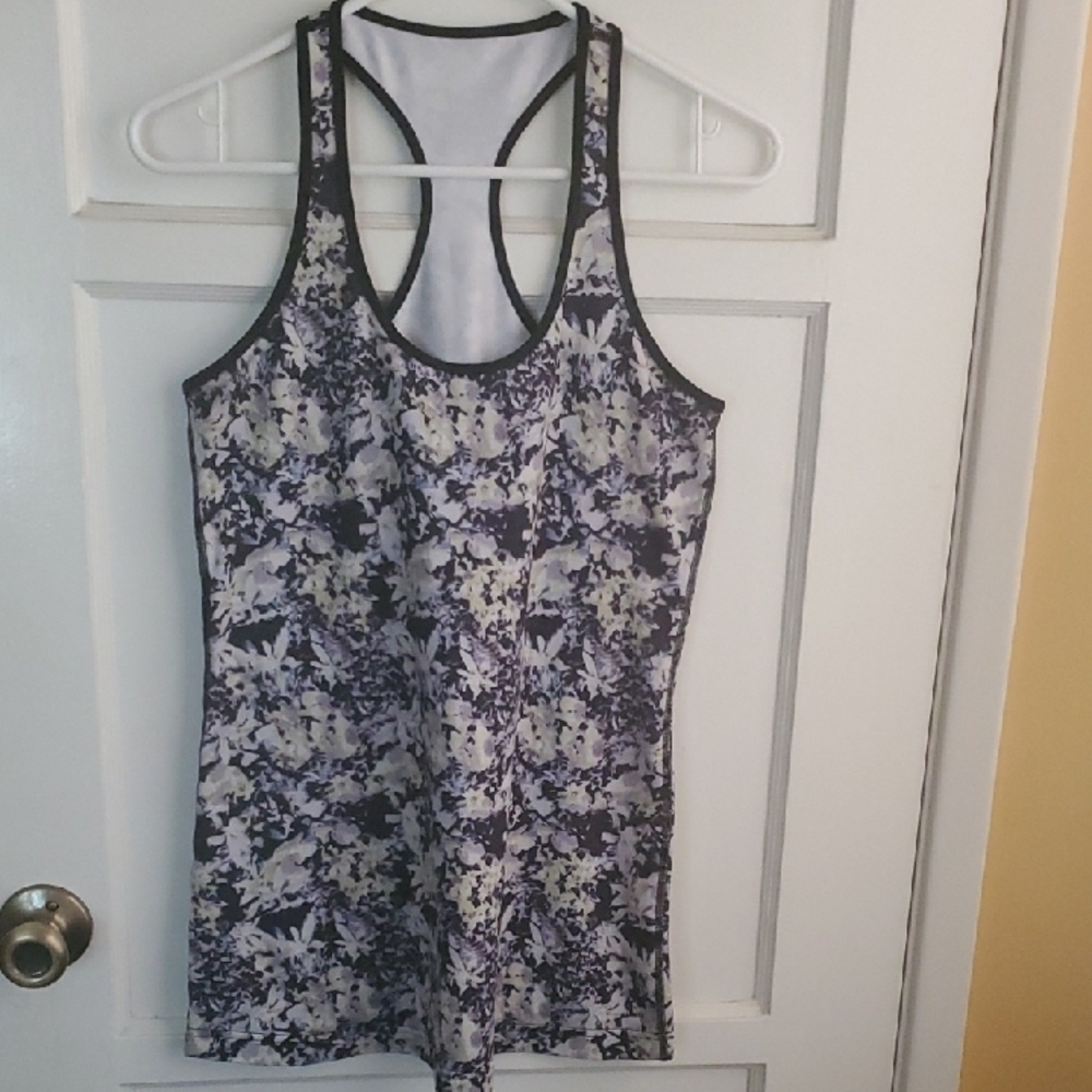 Floral Racerback Tank Top